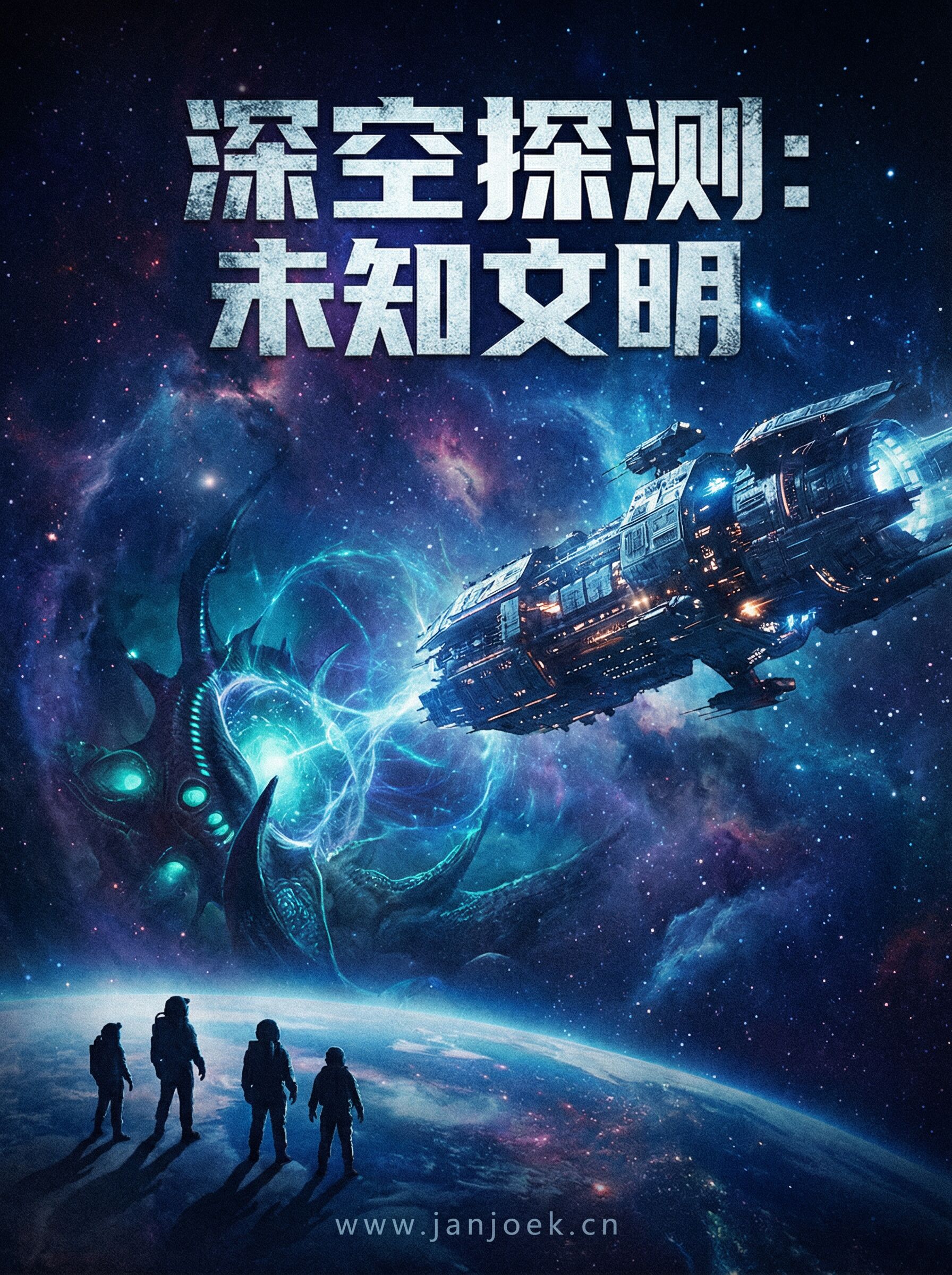 每日大赛深空探测：未知文明电影海报
